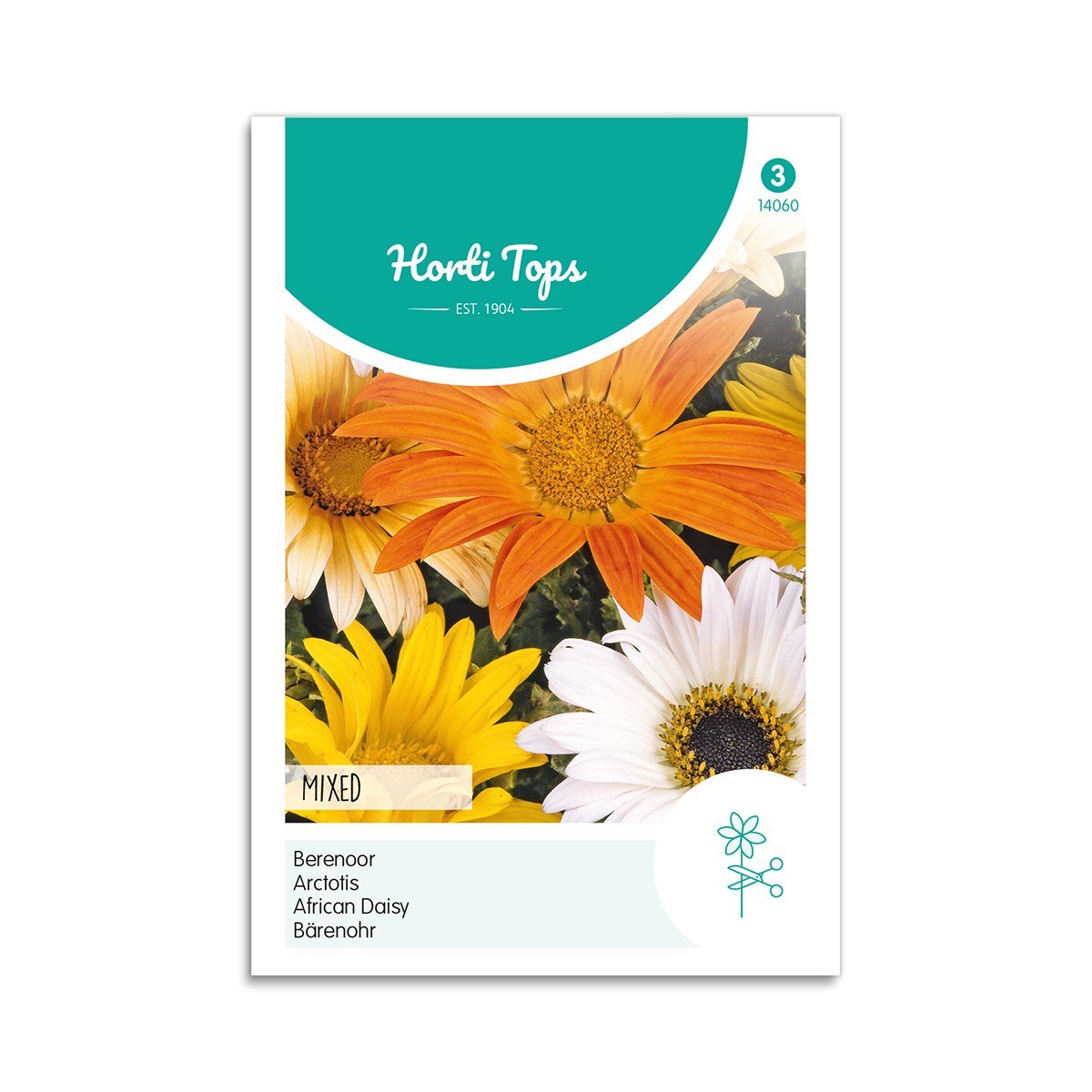 Afrikanske Magurit Frø "Arctotis Acaulis" Mix - Horti Tops