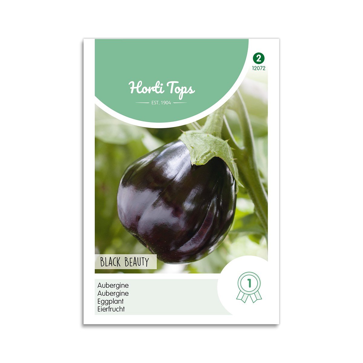 Auberginefrø "Black Beauty" - Populær havegrøntsag