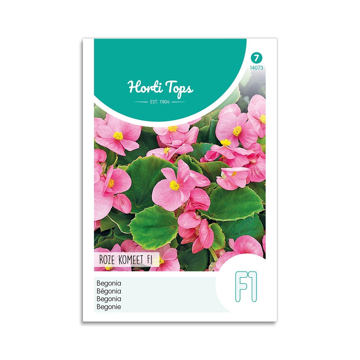 Begoniefrø "Rose Comet" - Horti Tops på tilbud!