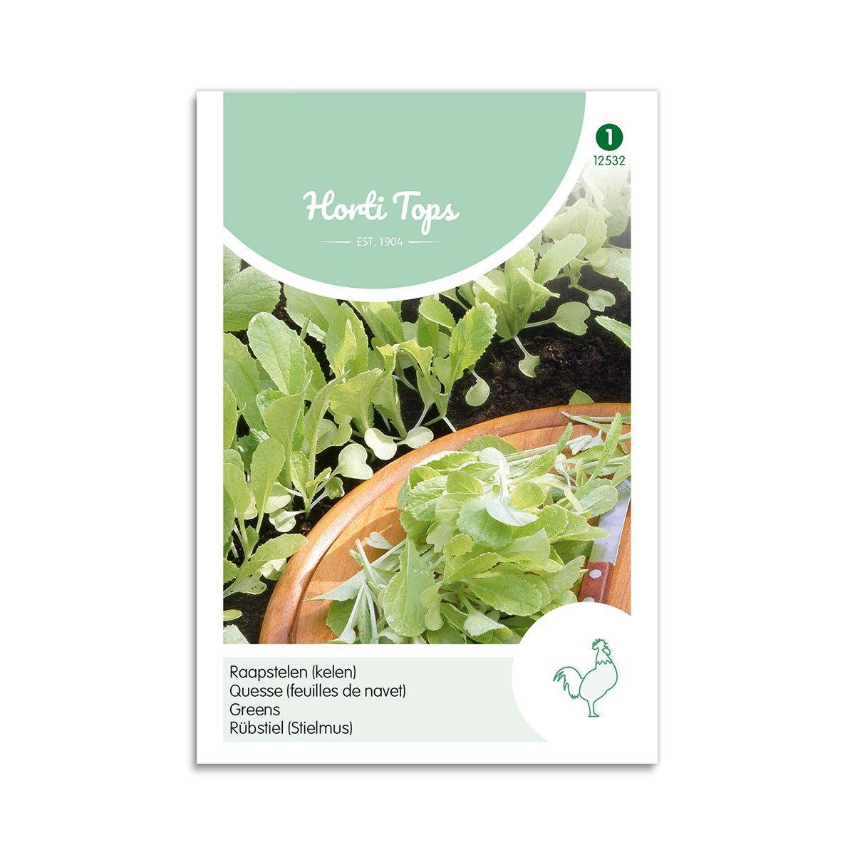 Bladgrønt Frø - Horti Tops til madlavning og salater