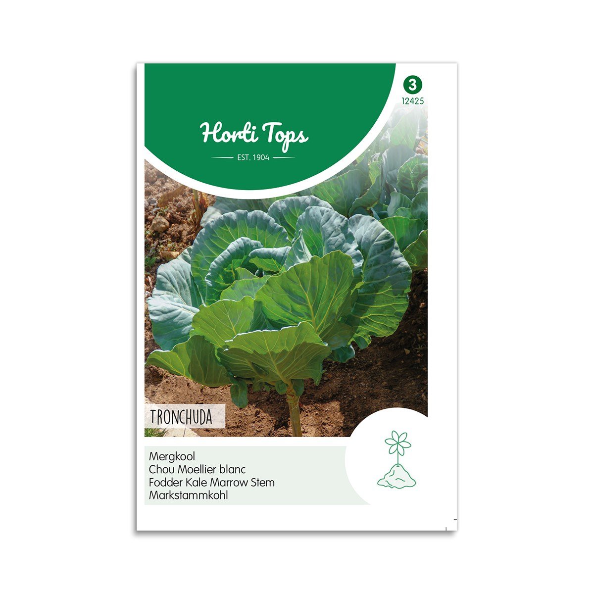Bladkål Frø "Tronchuda" - Horti Tops Tilbud!