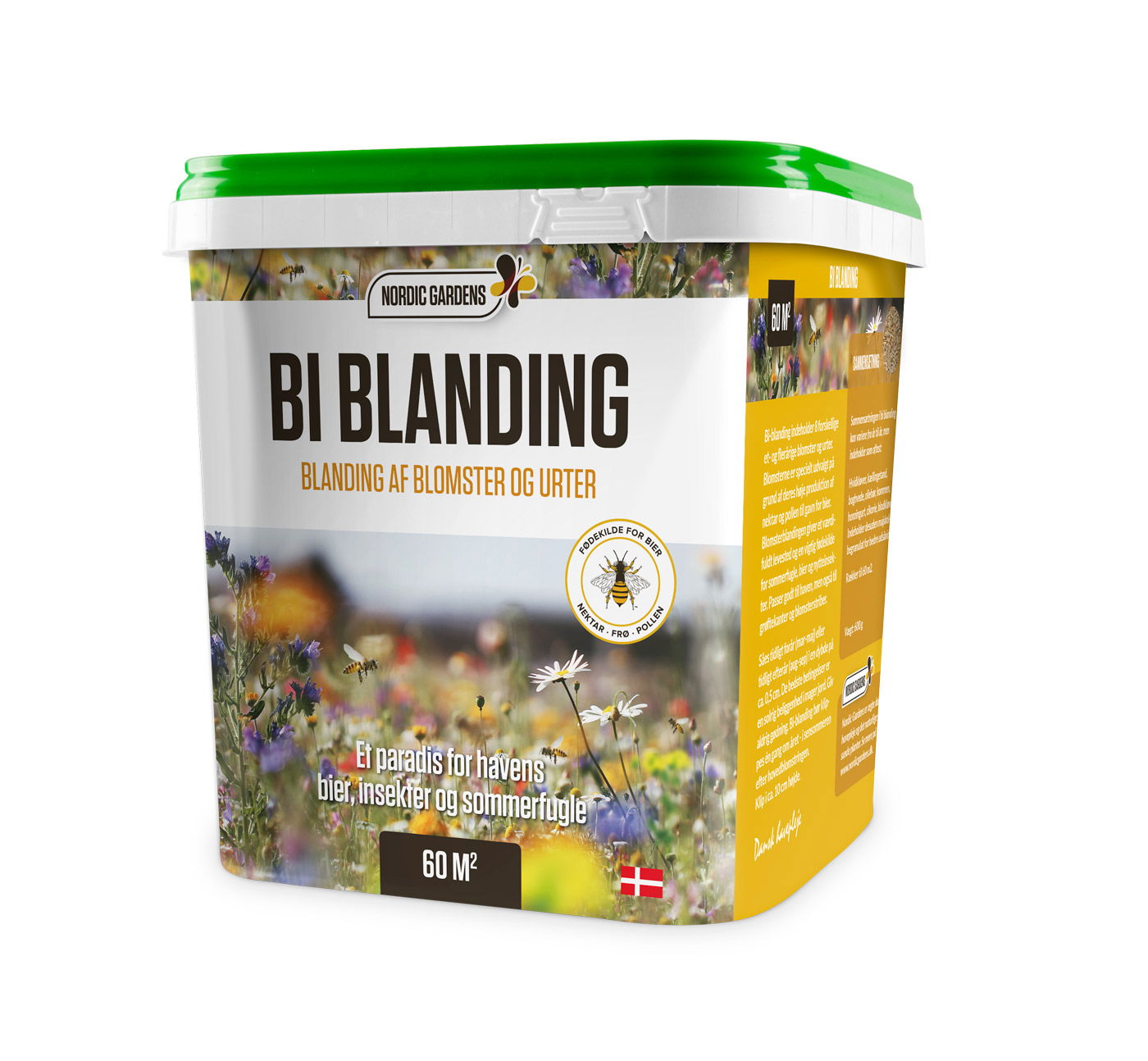 Blomsterblanding til Bier og Insekter - 60m2 Tilbud