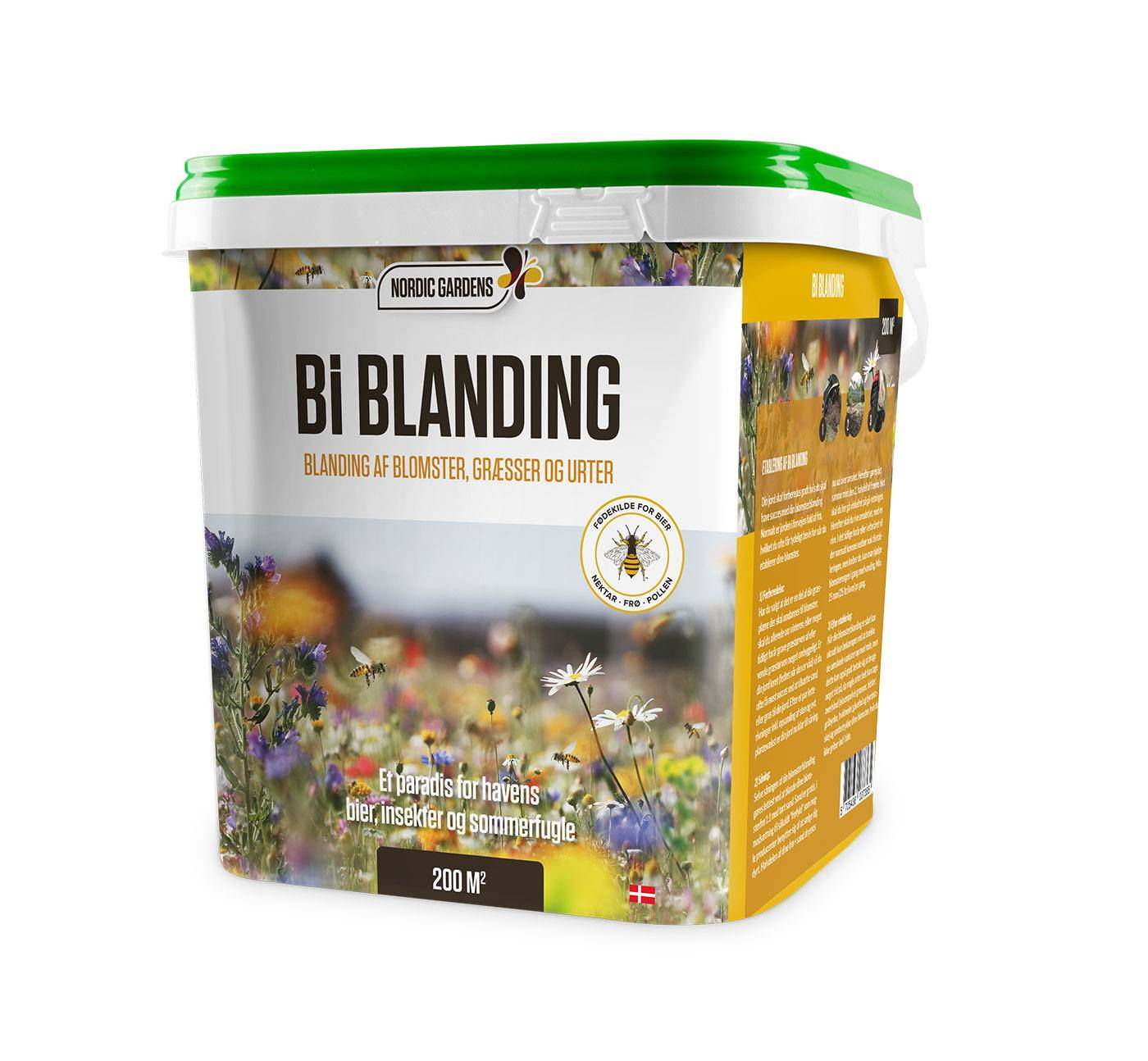 Biodiversitetsvenlig Blomsterblanding til Bier - 200m2