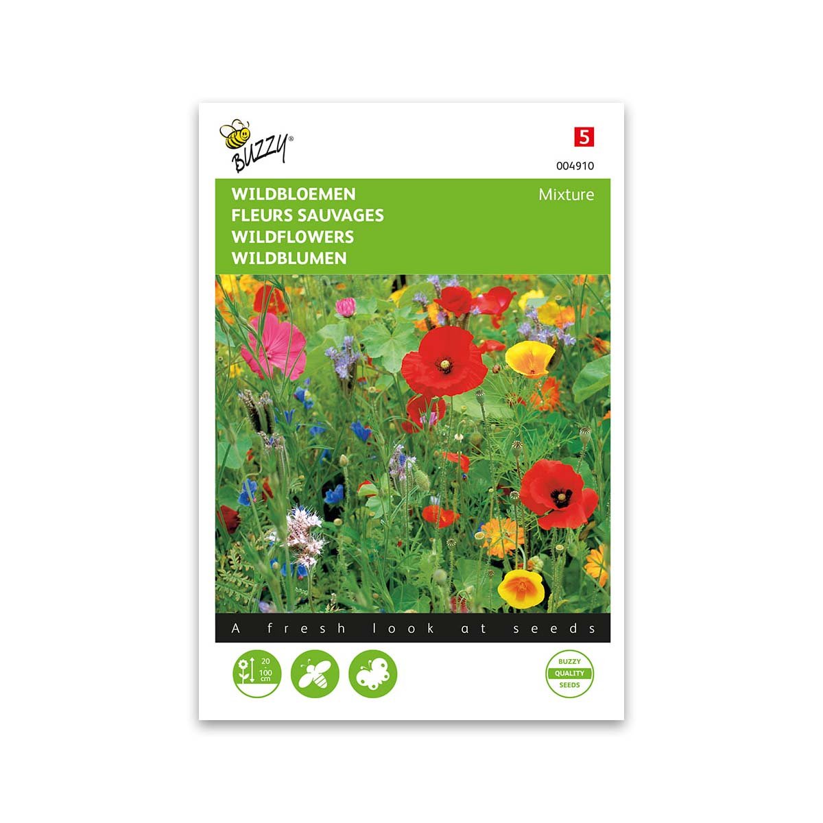 Blomsterblanding  Vilde Blomster Frø   M2