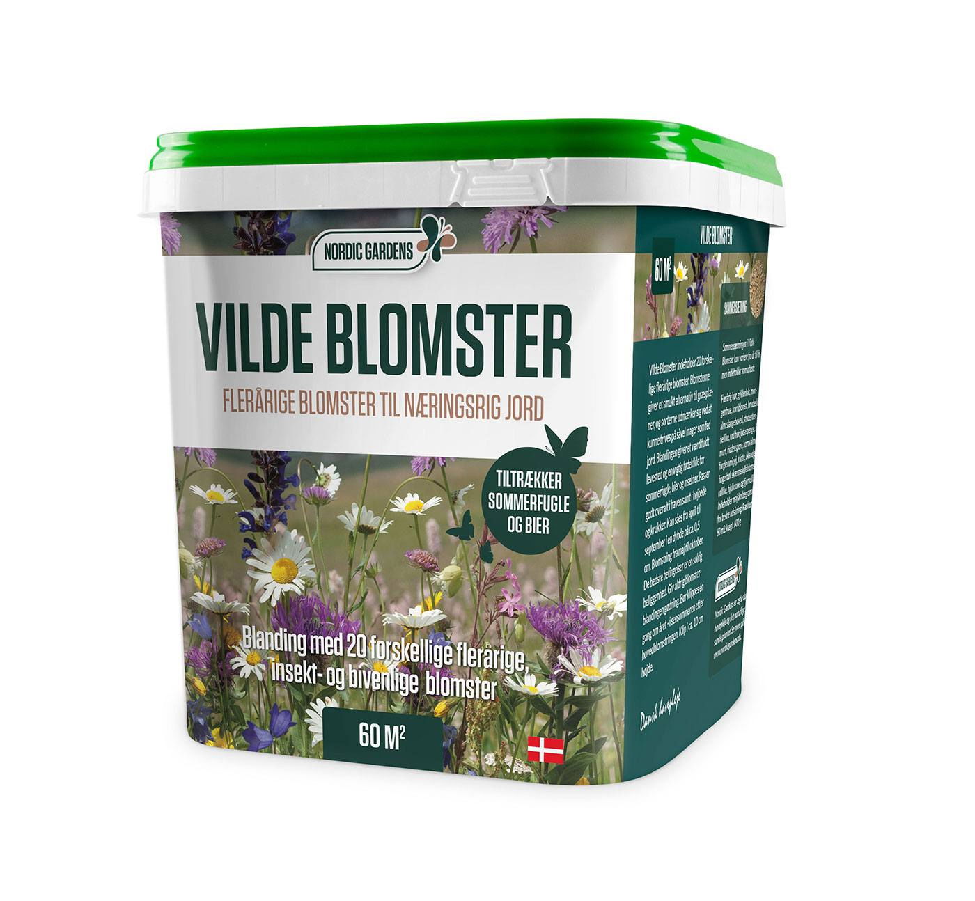 Vilde Blomsterblanding 60 m² – Fars Dag Tilbud!