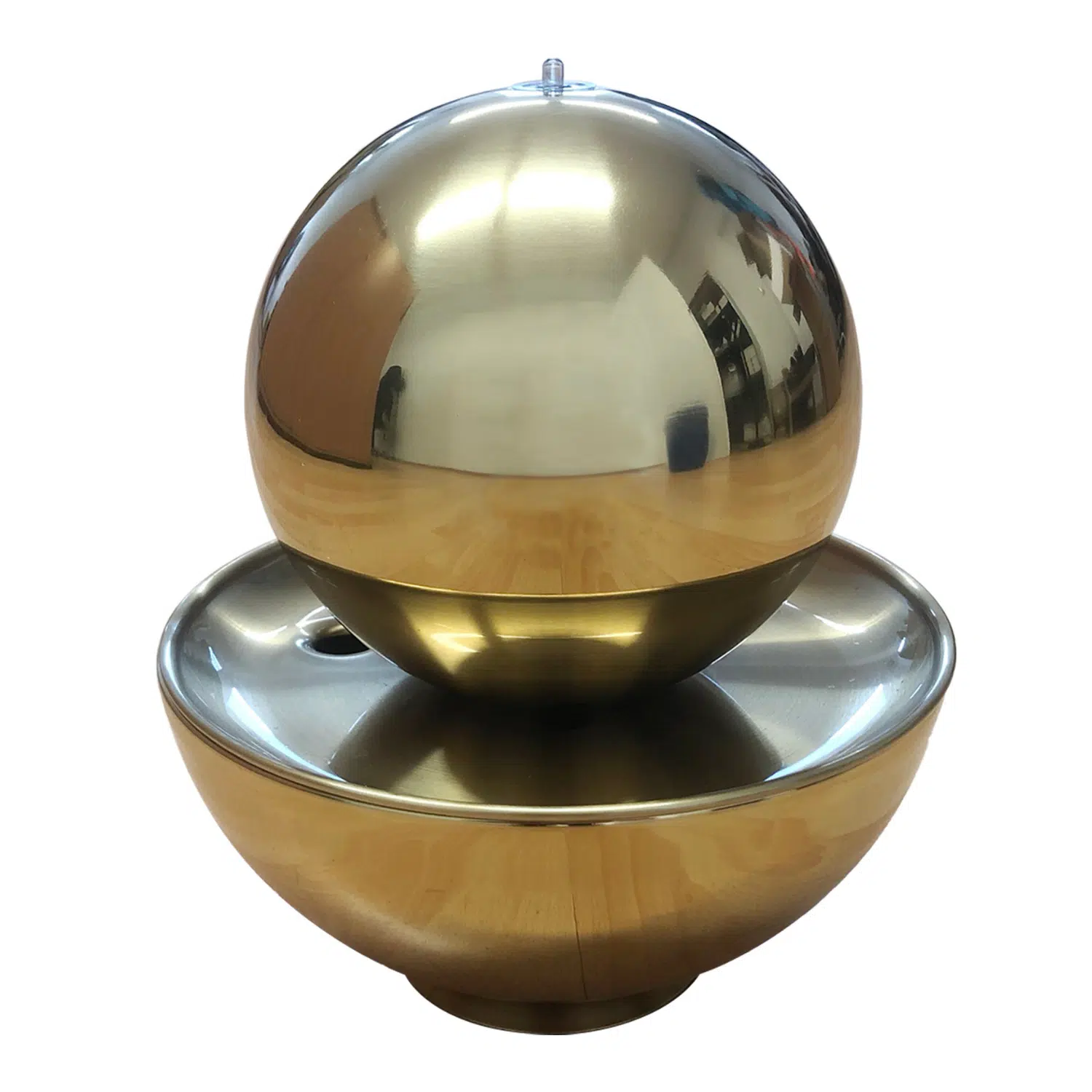 Elegant Indendørs Vandfontæne med LED-belysning