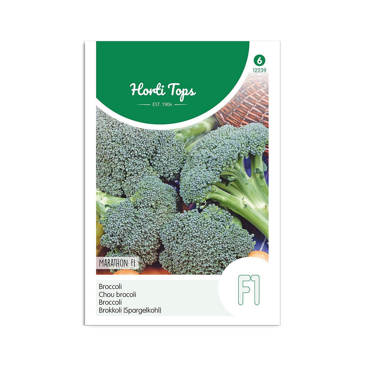 Broccoli Frø "Marathon F1" - Horti Tops på tilbud!