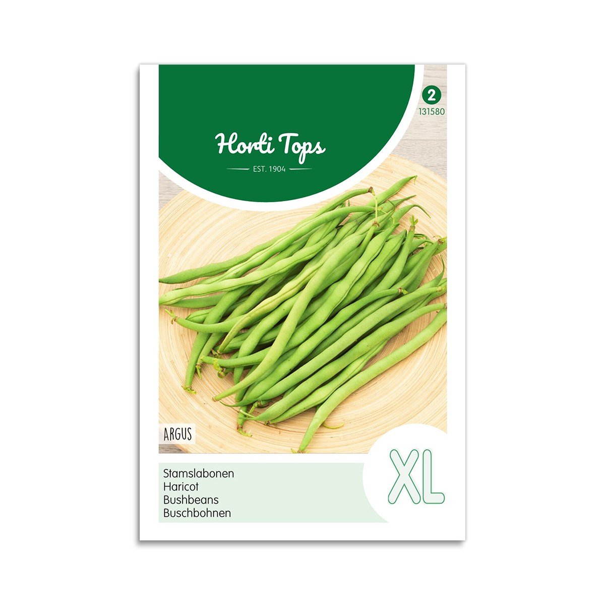 Buskbønnefrø "Argus" - Horti Tops Tilbud!