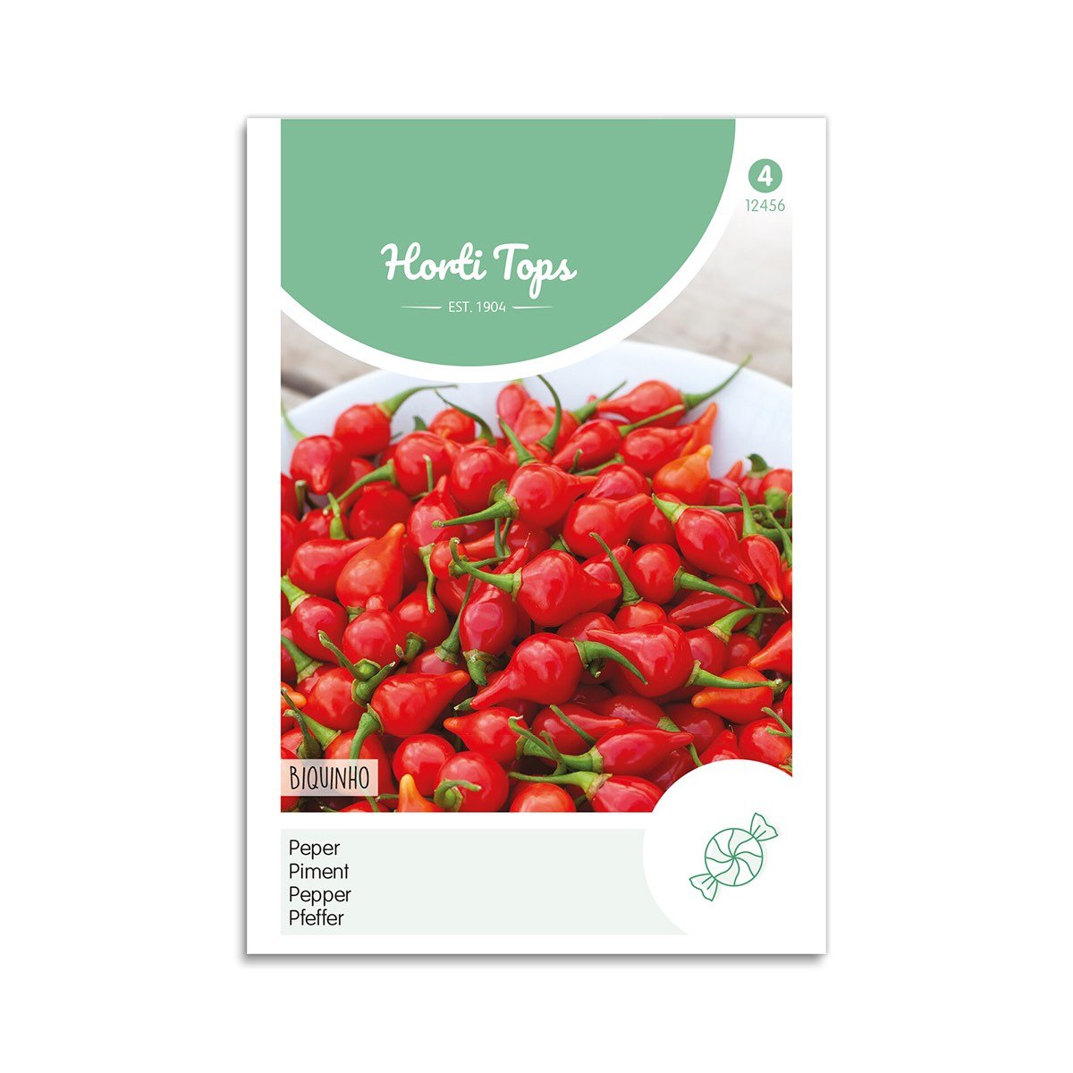 Biquinho Chili Frø - Mild og Sød Smag til Haven