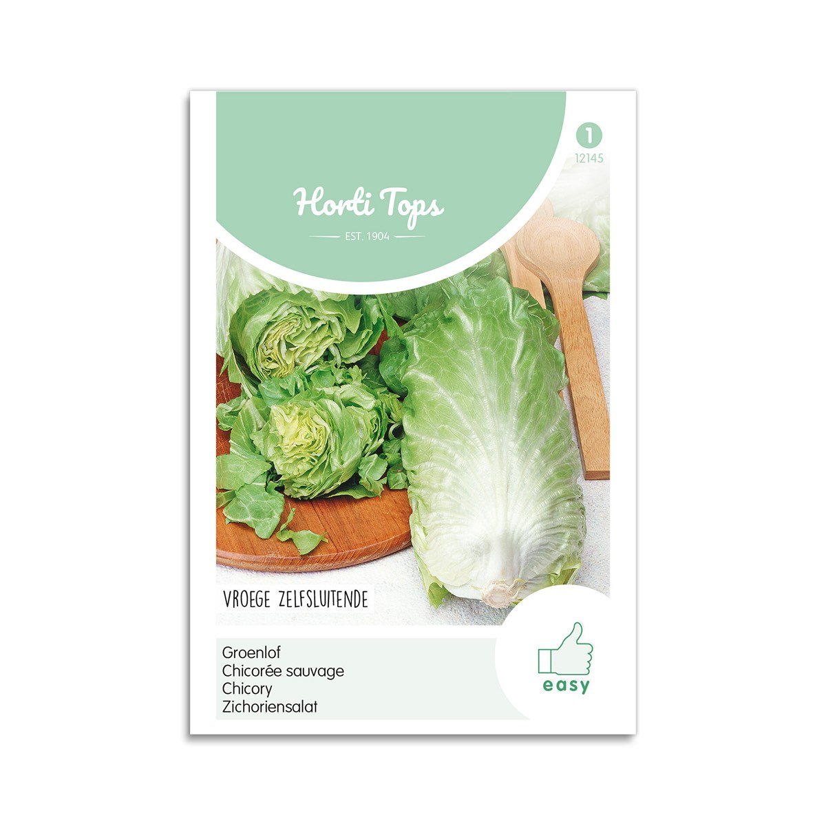 Cikorie Salatfrø "Pan Di Zucchero" - Tilbud på Horti Tops Frø