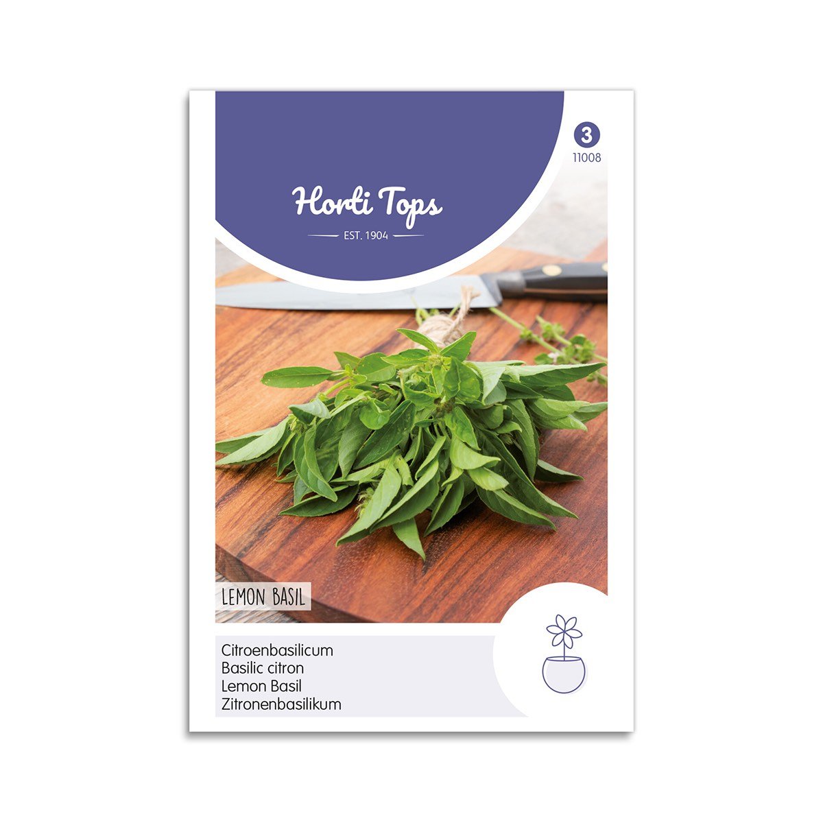 Citronbasilikum Frø - Horti Tops til din have!