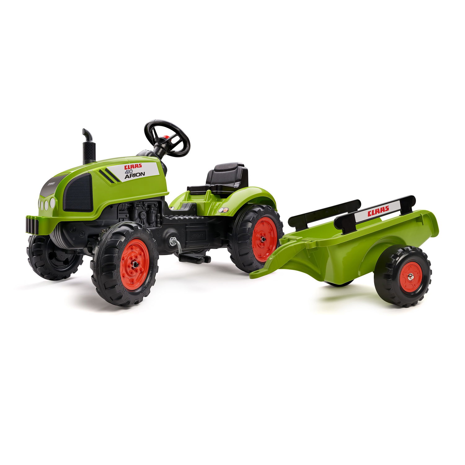Claas Pedaltraktor med Vogn til Eventyrlystne Børn