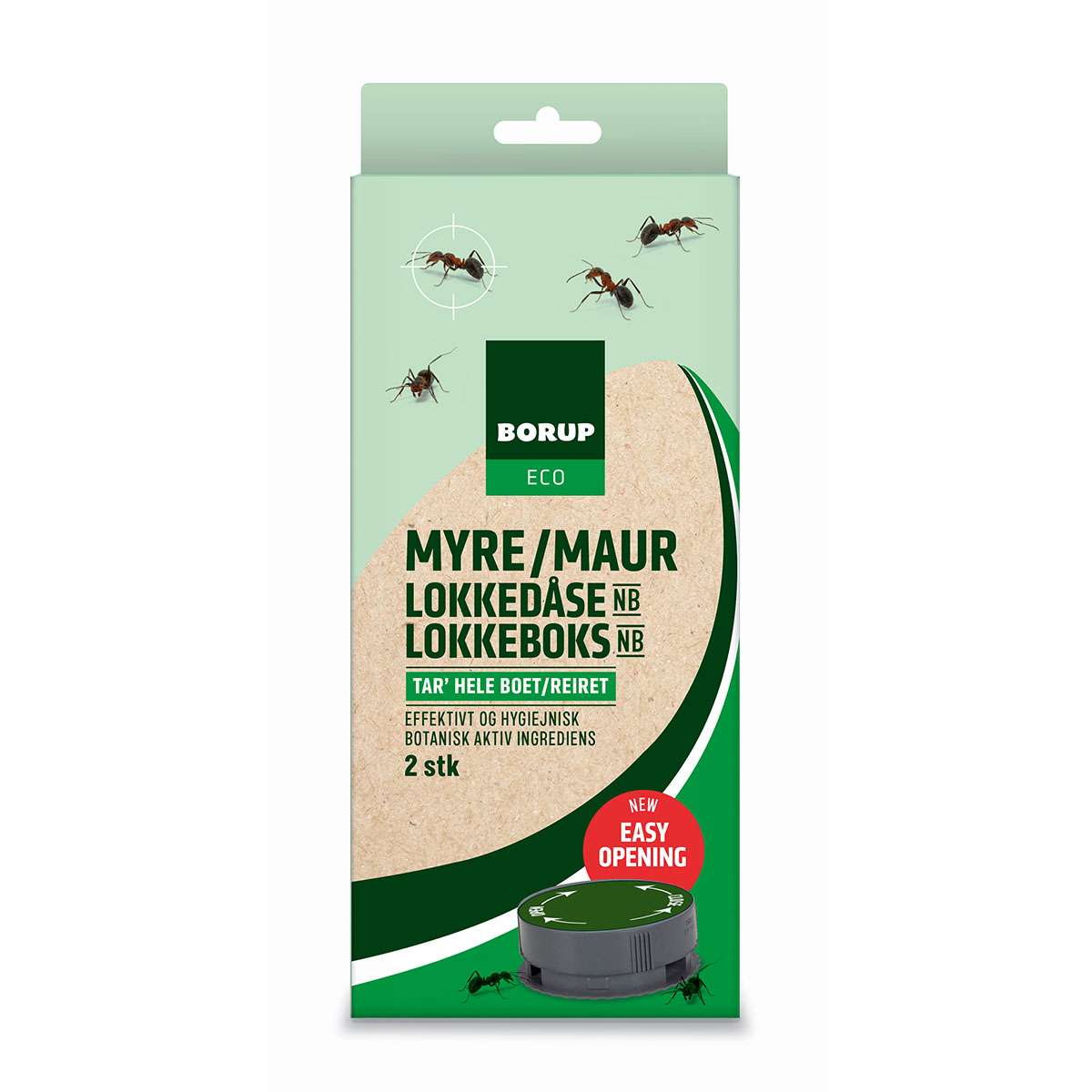 Effektiv Eco Myrelokkedåse til Bekæmpelse af Havemyrer