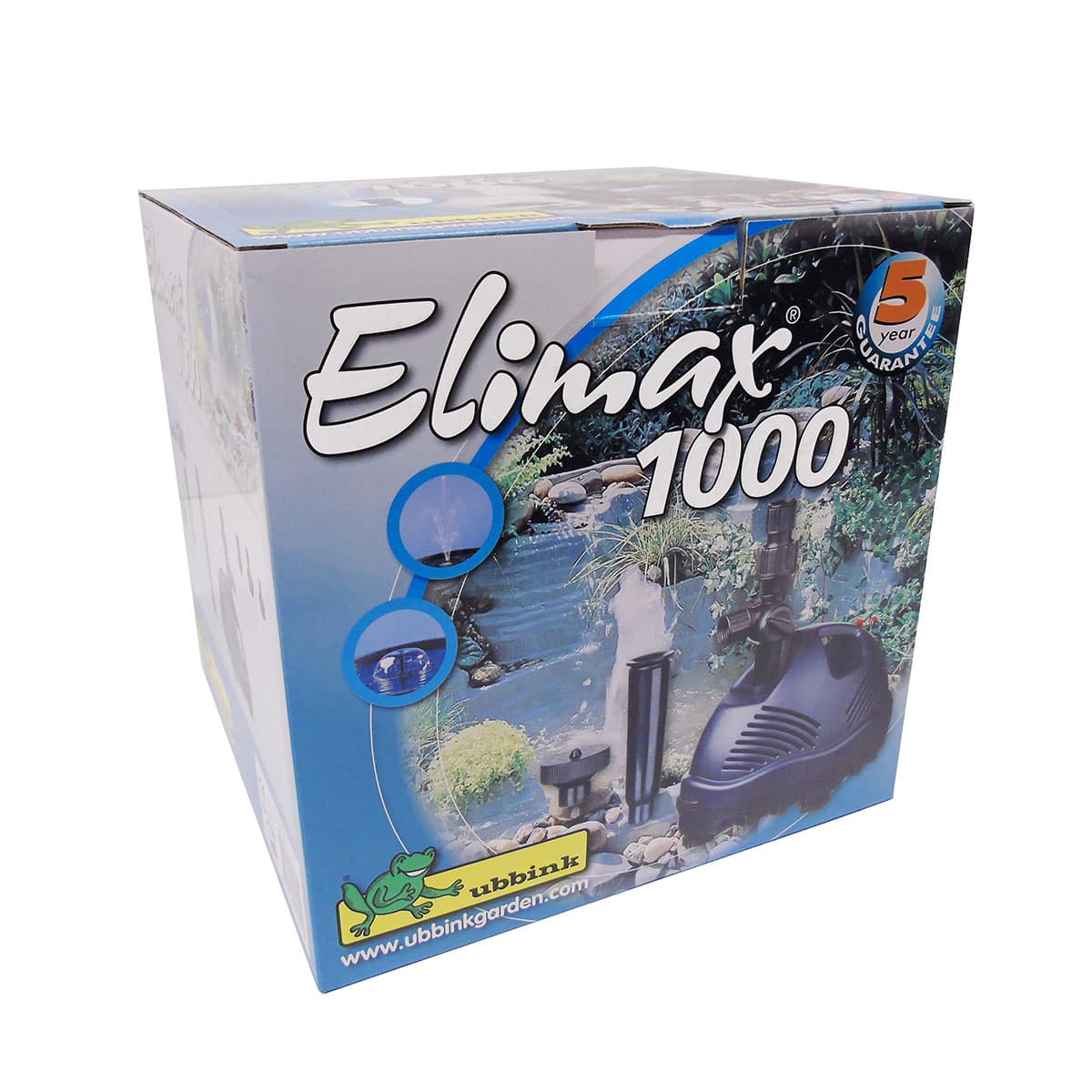 Elimax 1000 Springvandspumpe til Haven - Effektiv Vandløsning