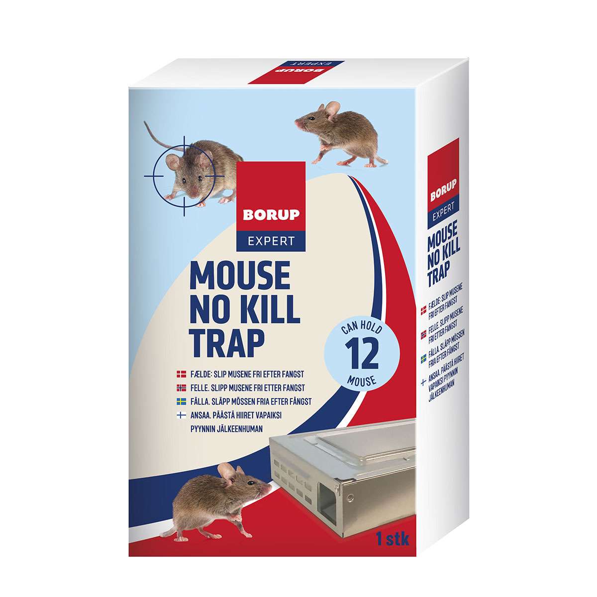 Borup Expert No Kill Trap - Skånsom musefælde