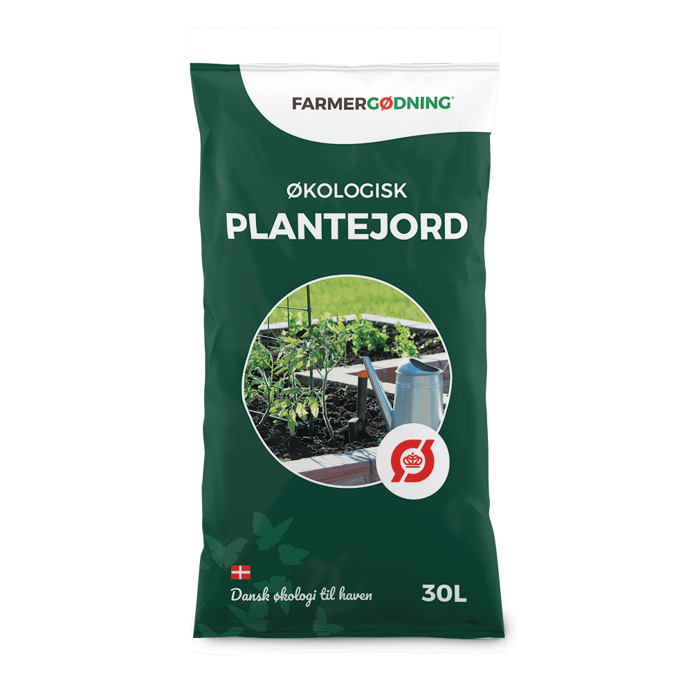 Økologisk Plantejord fra Farmergødning - 30 Liter Kvalitet