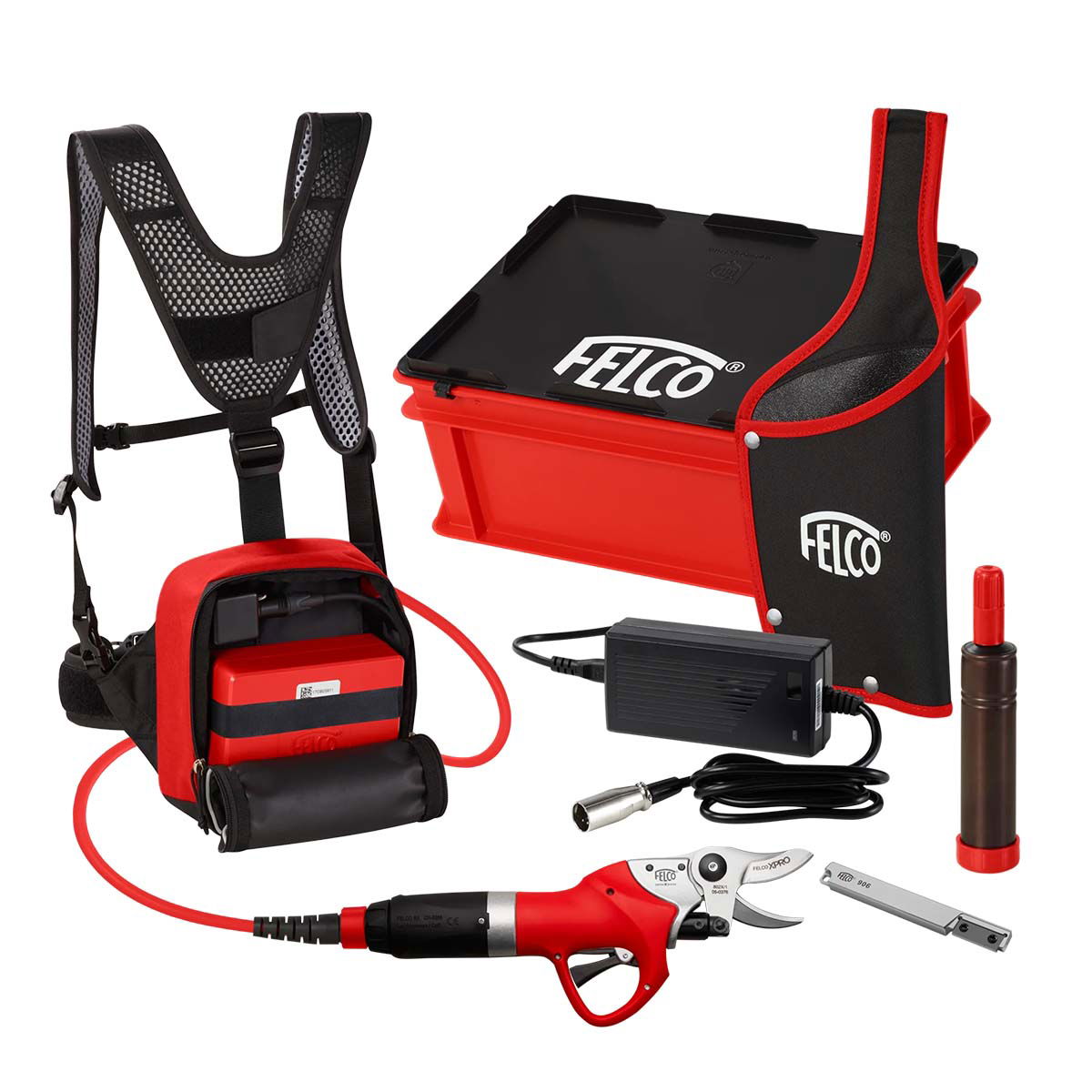 Felco 802 Elektrisk Beskæresaks - Komplet Sæt Tilbud!
