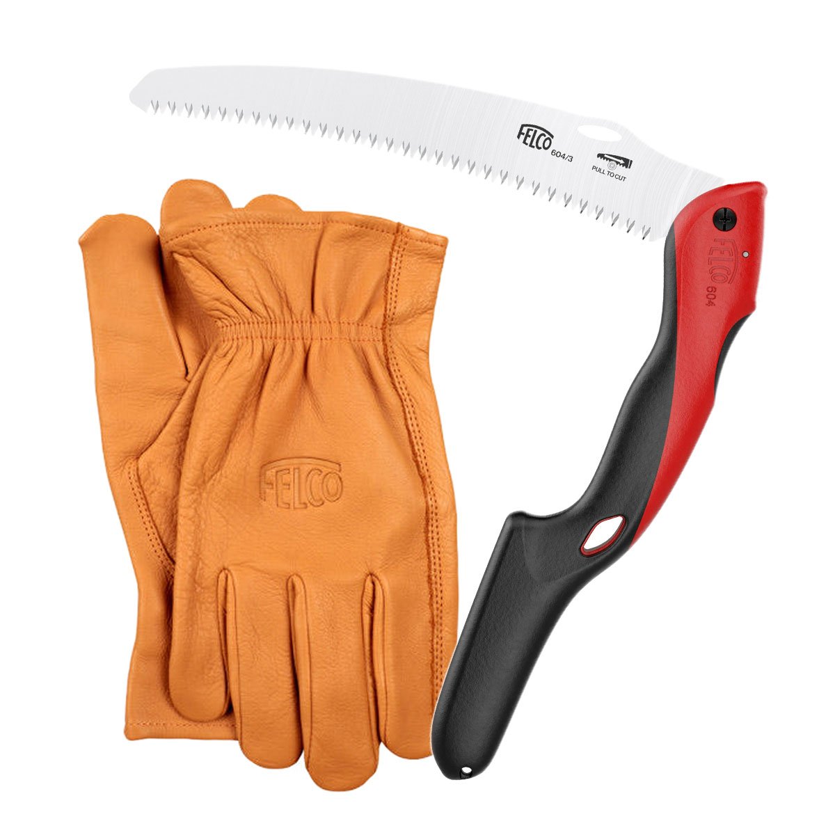 Felco Foldesav og Læderhandsker – Fars Dag Tilbud!