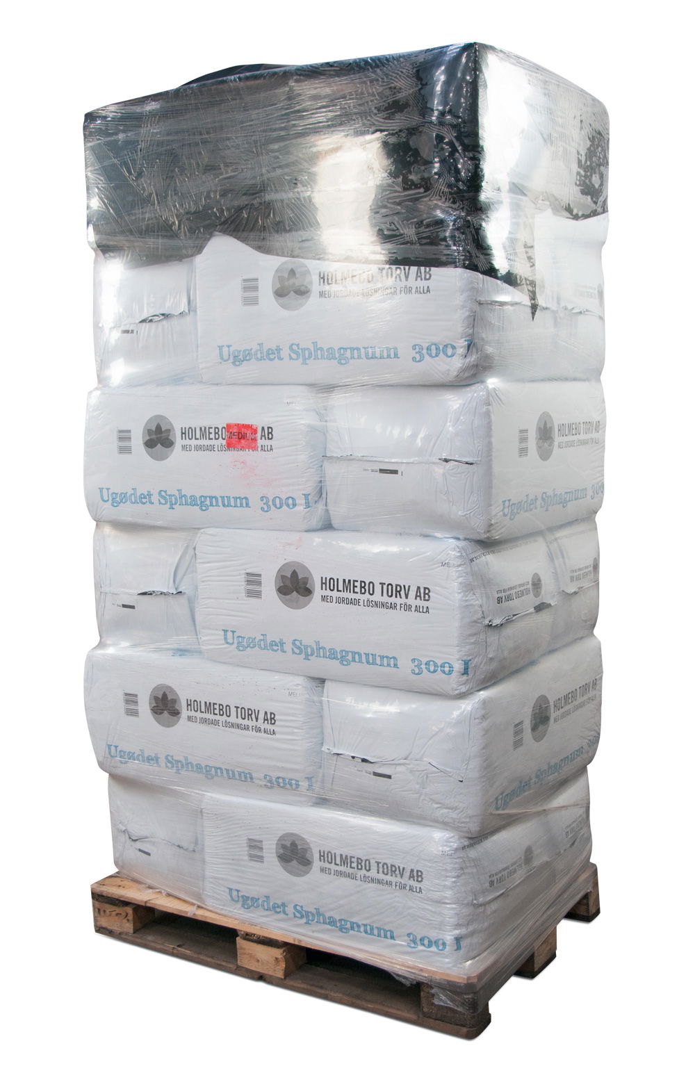 Fin Gartnerspagnum - Palle med 18 stk. til haven 300 Ltr