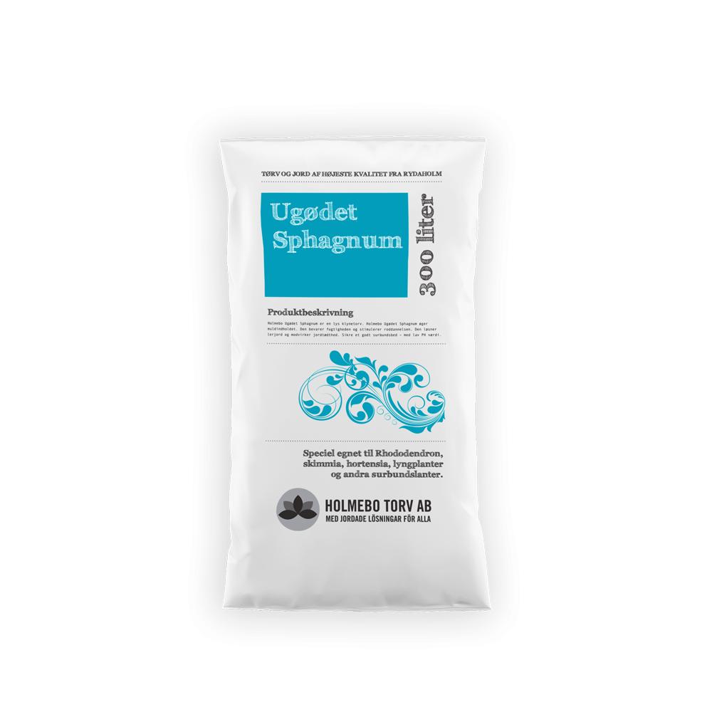 Fin Sphagnum - 25 mm - 300 Ltr Kvalitet til Haven!