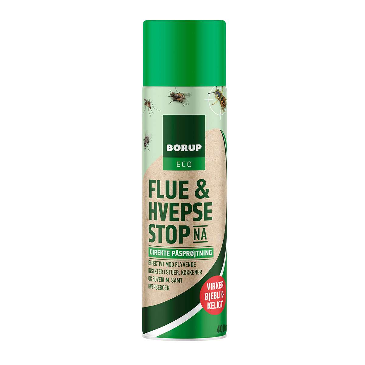 Økologisk Fluespray & Hvepse Stop - Effektiv Insektbekæmpelse 400 ml