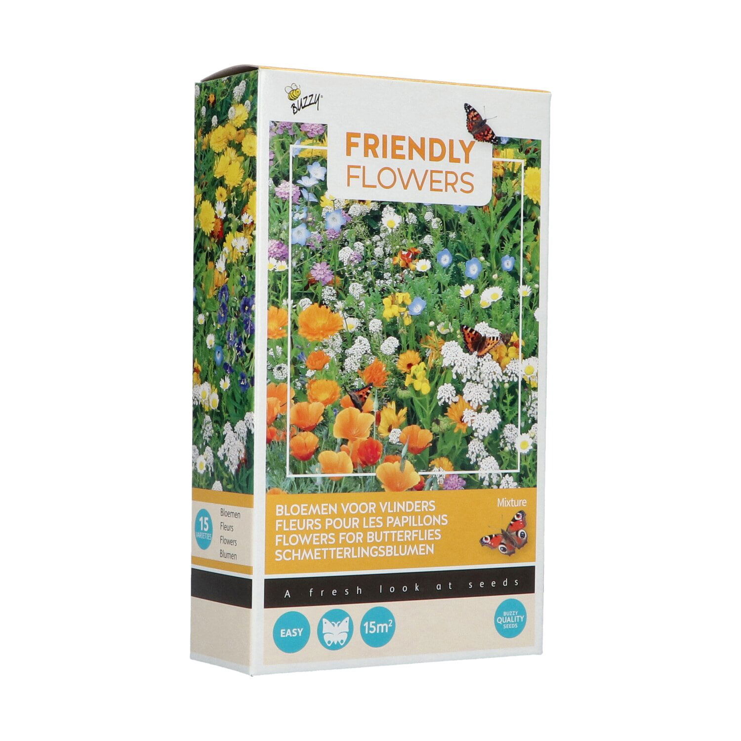 Friendly Flowers Blomsterblanding Til Sommerfugle 15m2