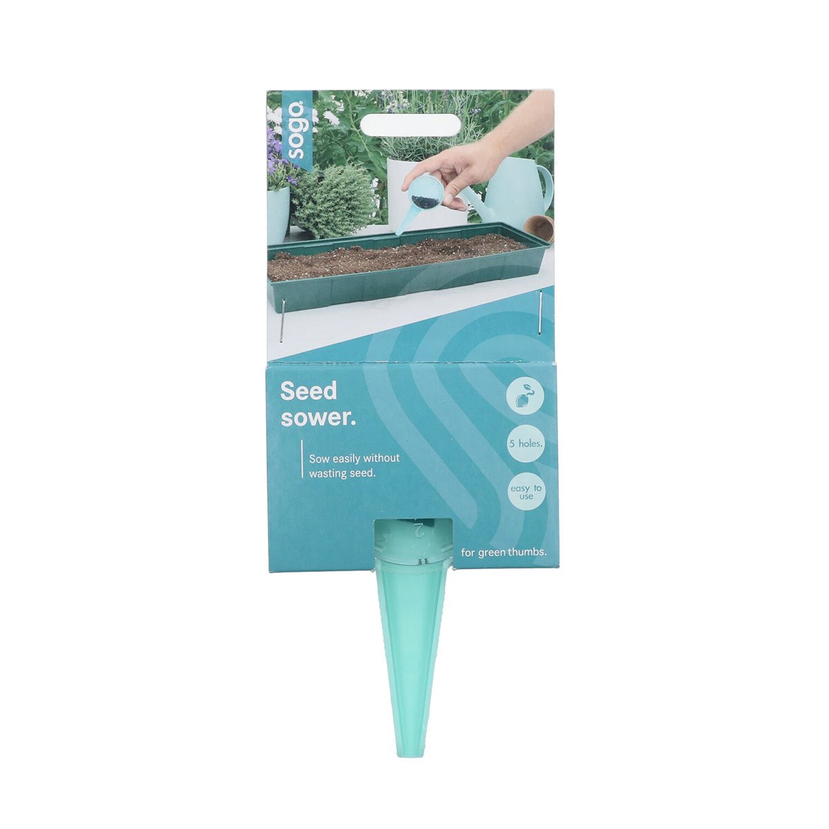 Frødispenser fra Sogo – Ideel til effektiv såning!