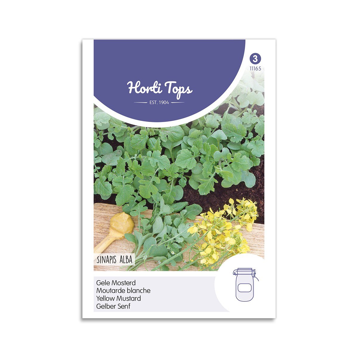 Gul Sennep Frø  Quot Sinapis Alba Quot  Horti Tops