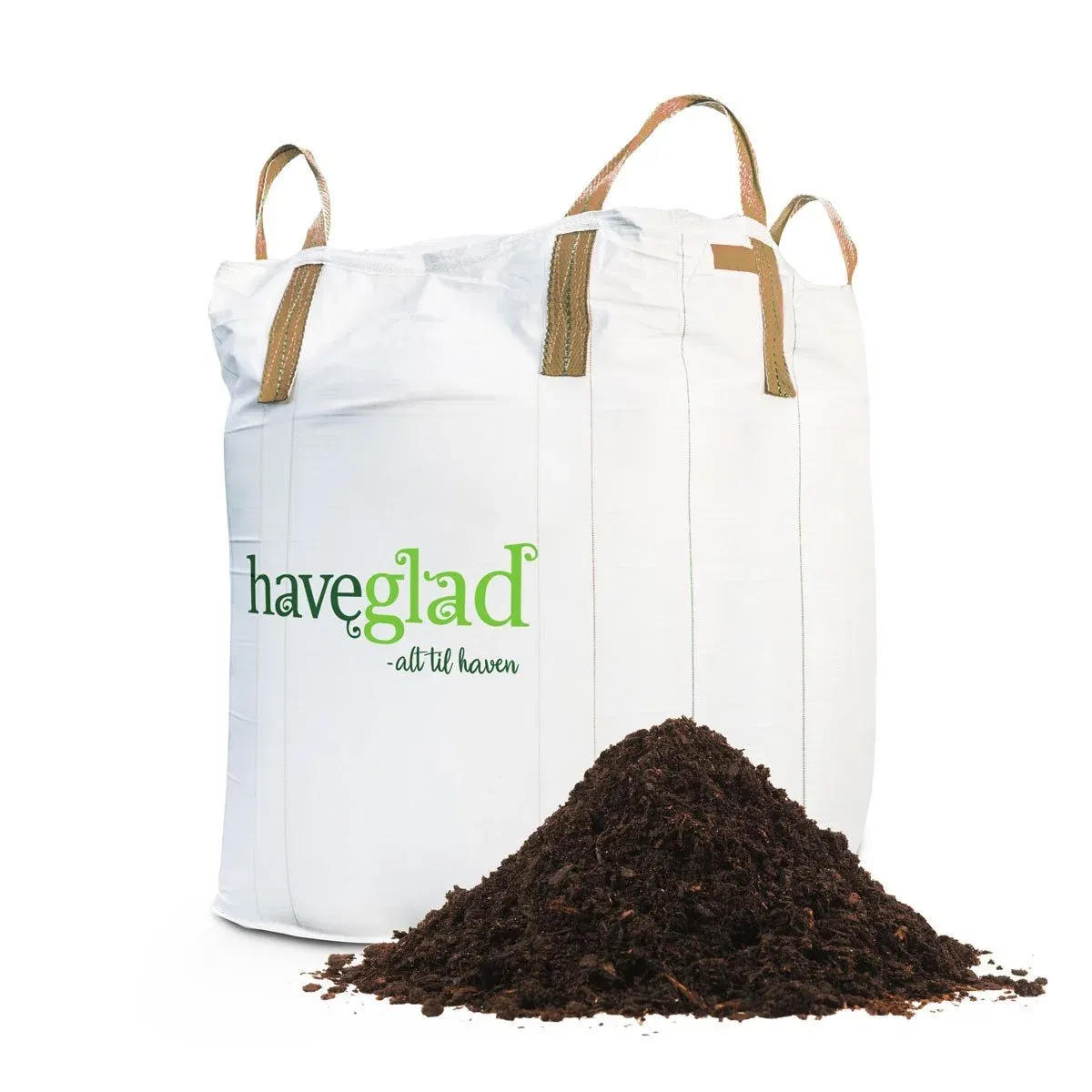 Hg Højbedsmuld i Bigbag - 1500 Liter til Haven