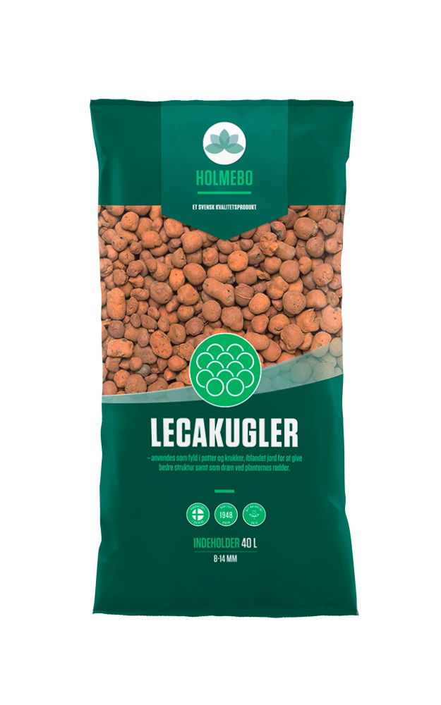 Holmebo Lecakugler 14 mm - 40 Liter til Plantepleje