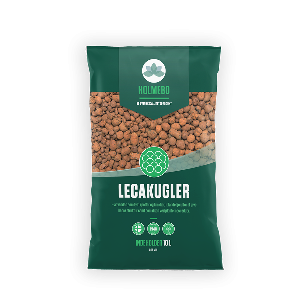 Holmebo Lecakugler - 14 mm, 10 Liter til Haven