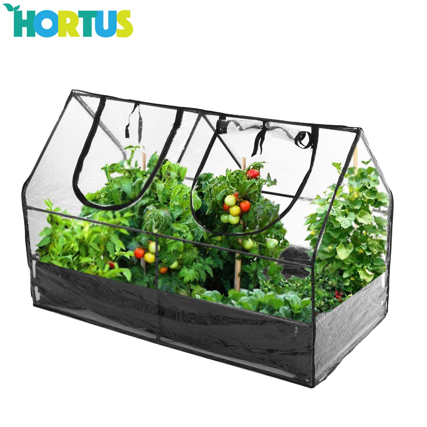 Hortus Minidrivhus med Plastbund - Perfekt til Dine Planter