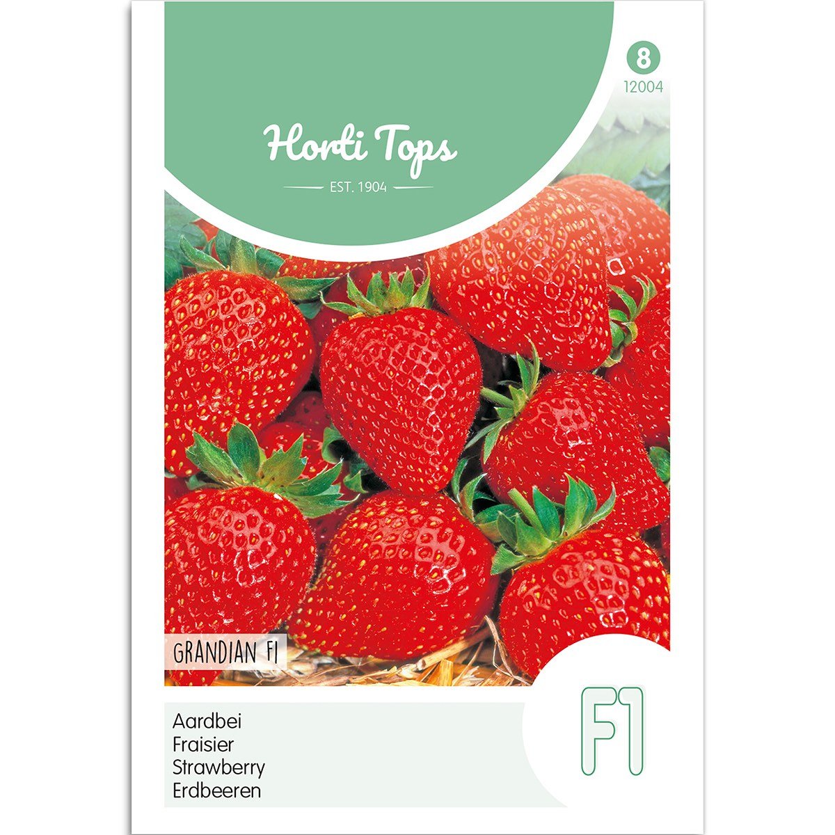 Jordbærfrø "Grandian F1" - Fantastisk tilbud fra Horti Tops!