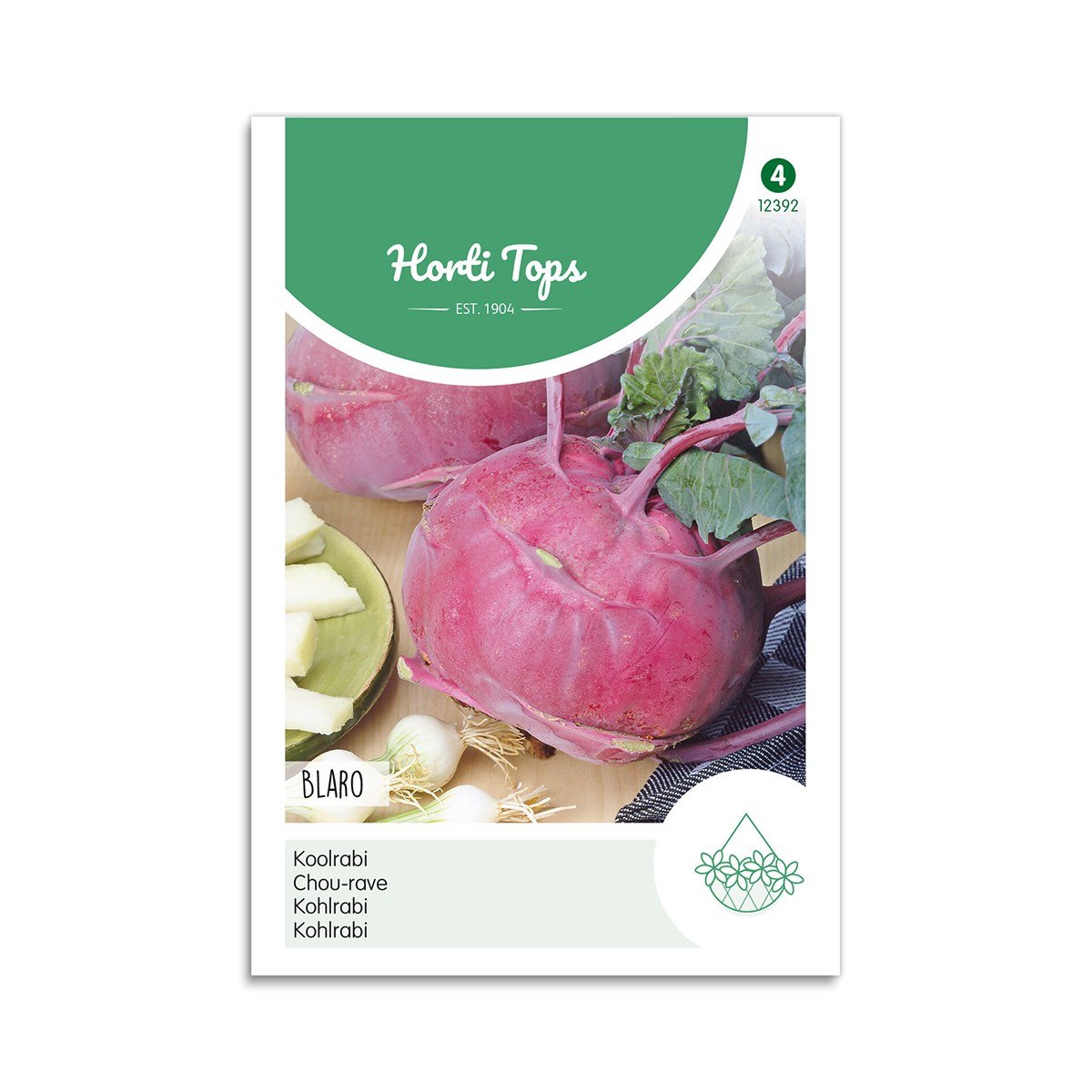 Kålrabi Frø "Blaro" fra Horti Tops - Fantastisk Tilbud!