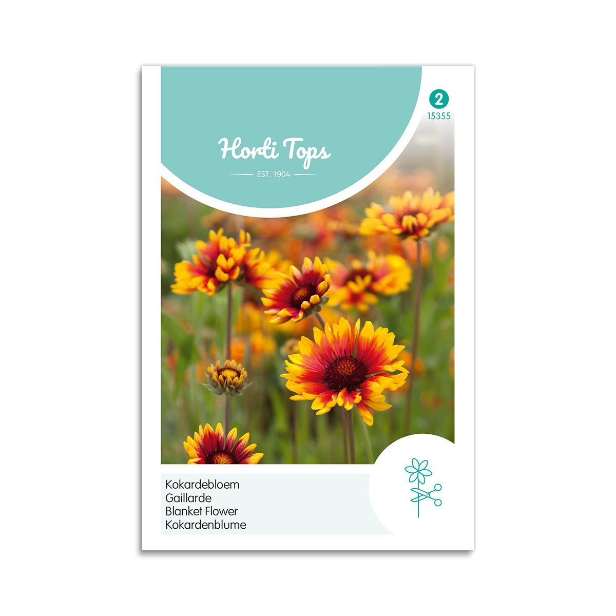 Kokardeblomst Frø fra Horti Tops - Skab Farverige Haven!