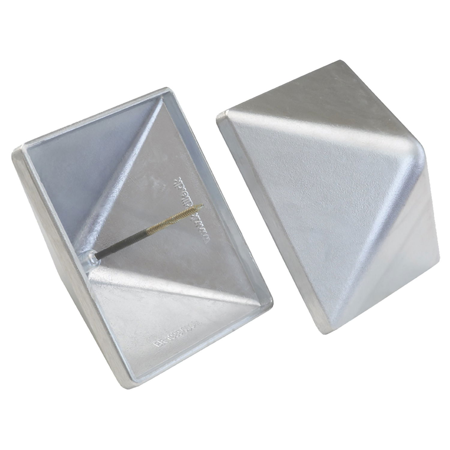 Kokille Alutop Pyra Stolpehat til Havehegn - Holdbar Aluminium