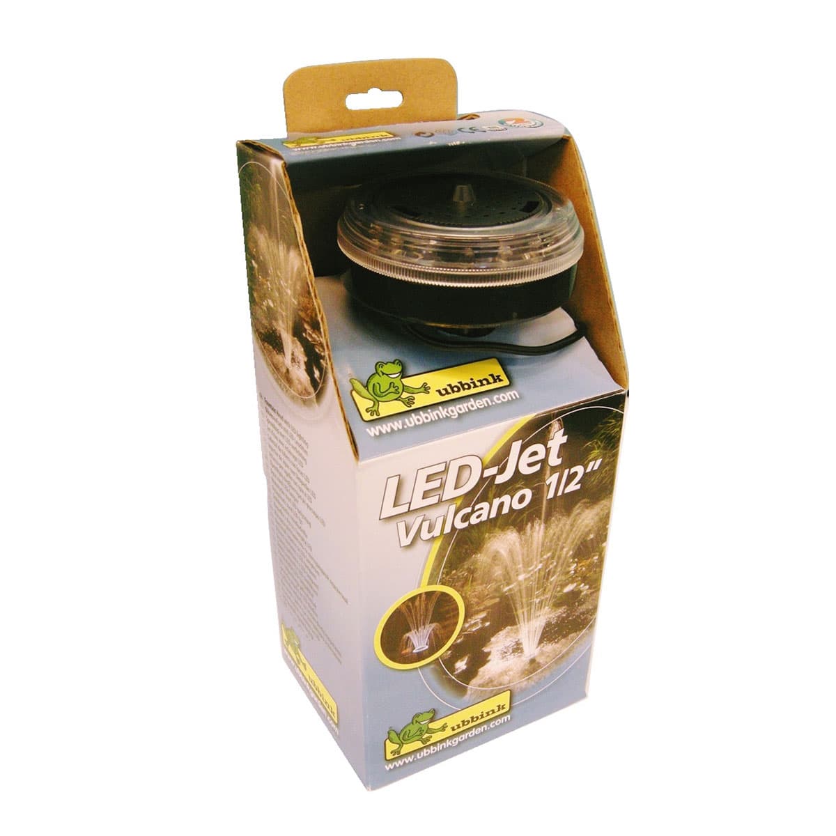 LED-Jet Vulcano Springvandspumpe med Lys - Fantastisk Tilbud!
