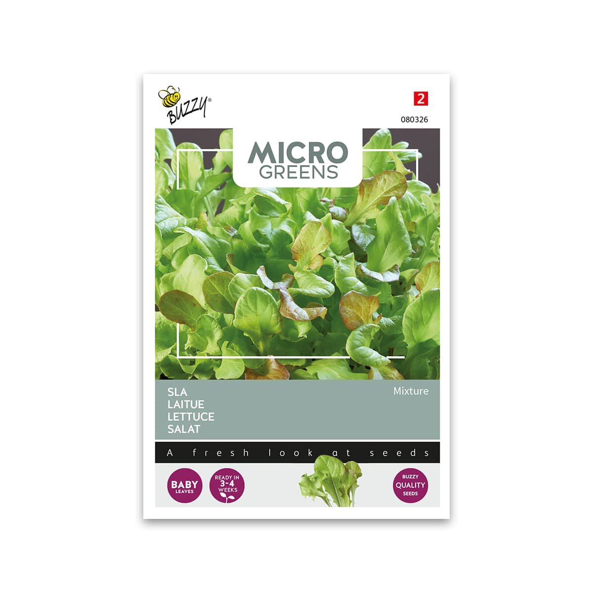 Mikrogrønt Salat Mix Frø – Dyrk Frisk Smag i Haven!