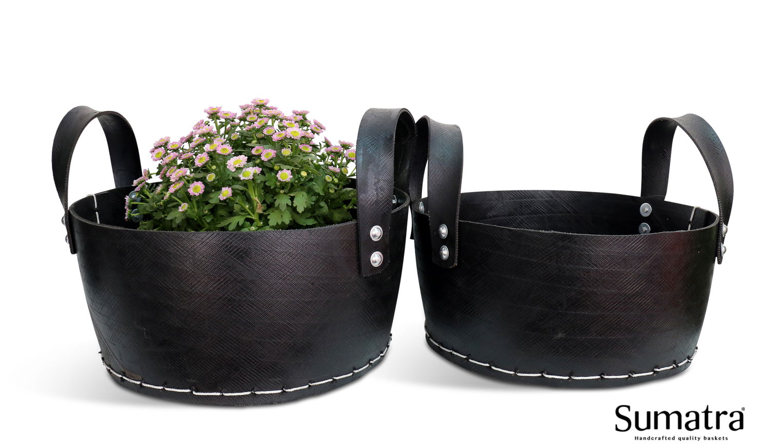 Praktisk Mini Kurv med Hanke til Brænde og Hobbyting