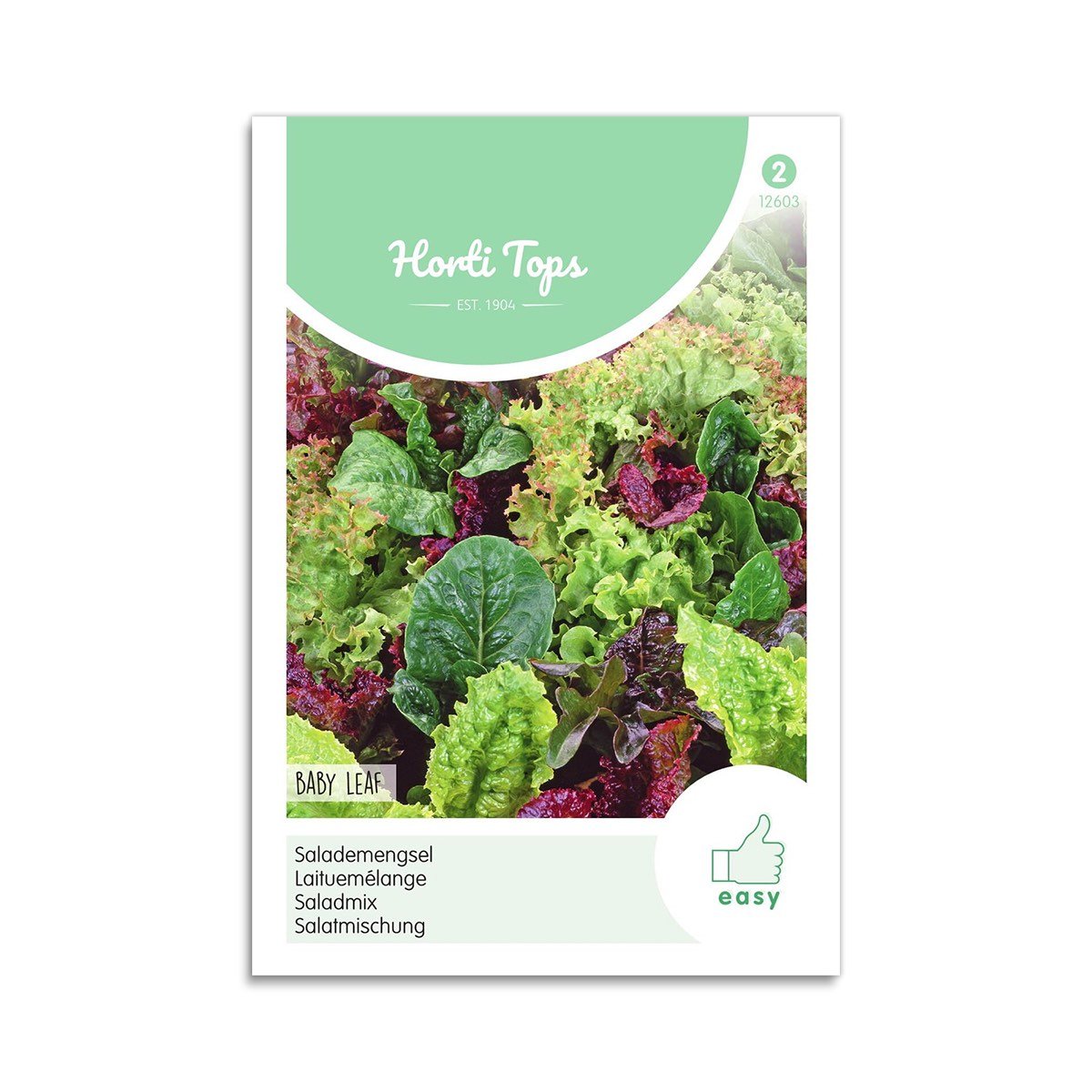Mix af Salatfrø - Horti Tops til Friske Salater