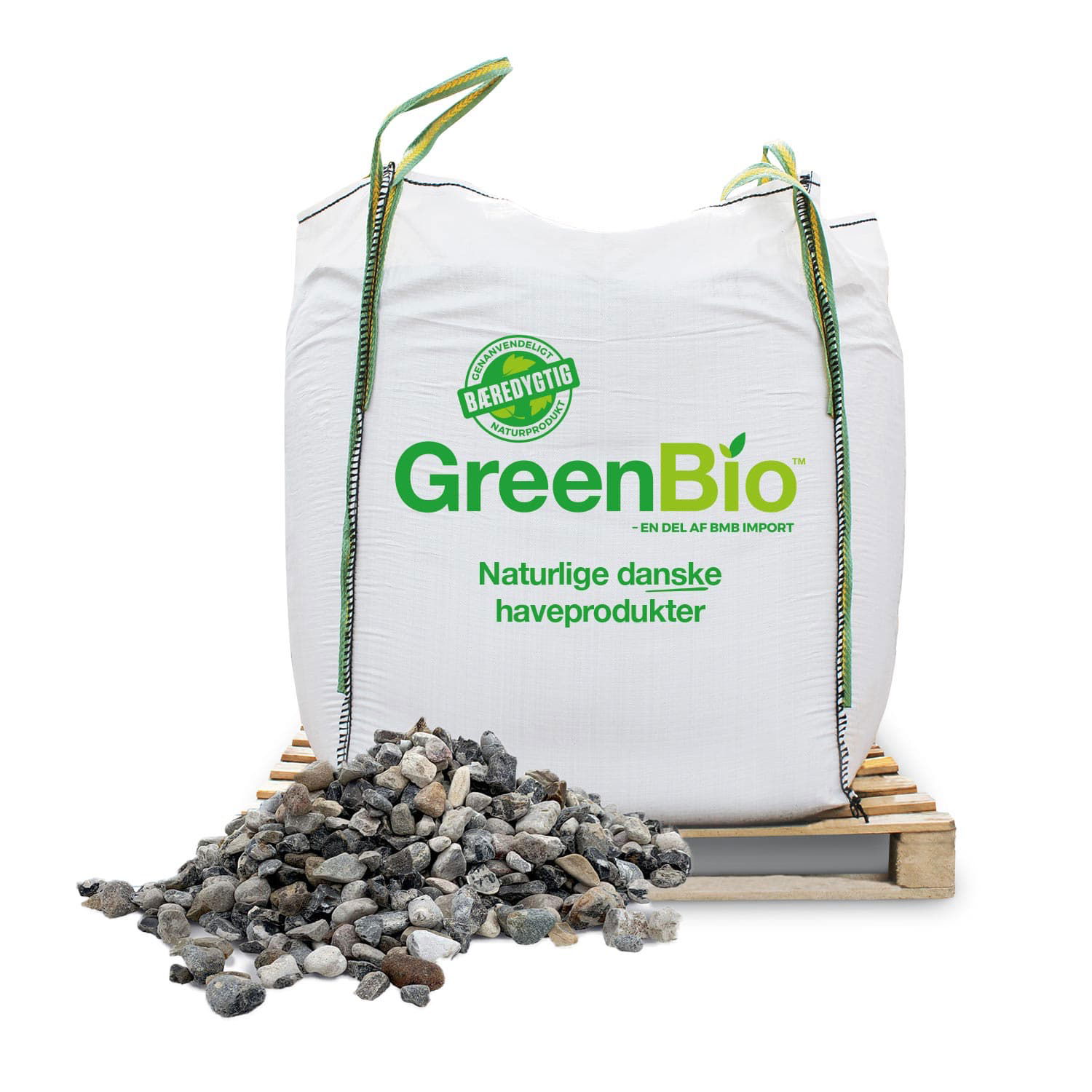 Nøddesten Gråmix 16-32 Mm 1000 Kg – Elegant til Haven