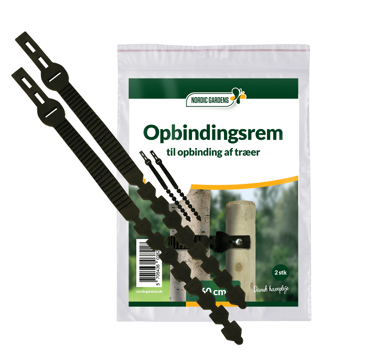 Opbindingsrem 60 cm fra Nordic Gardens - Støtte til planter