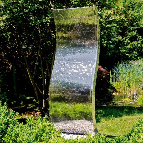 Otter Vandvæg 127 cm - Elegant Vandfontæne til Haven