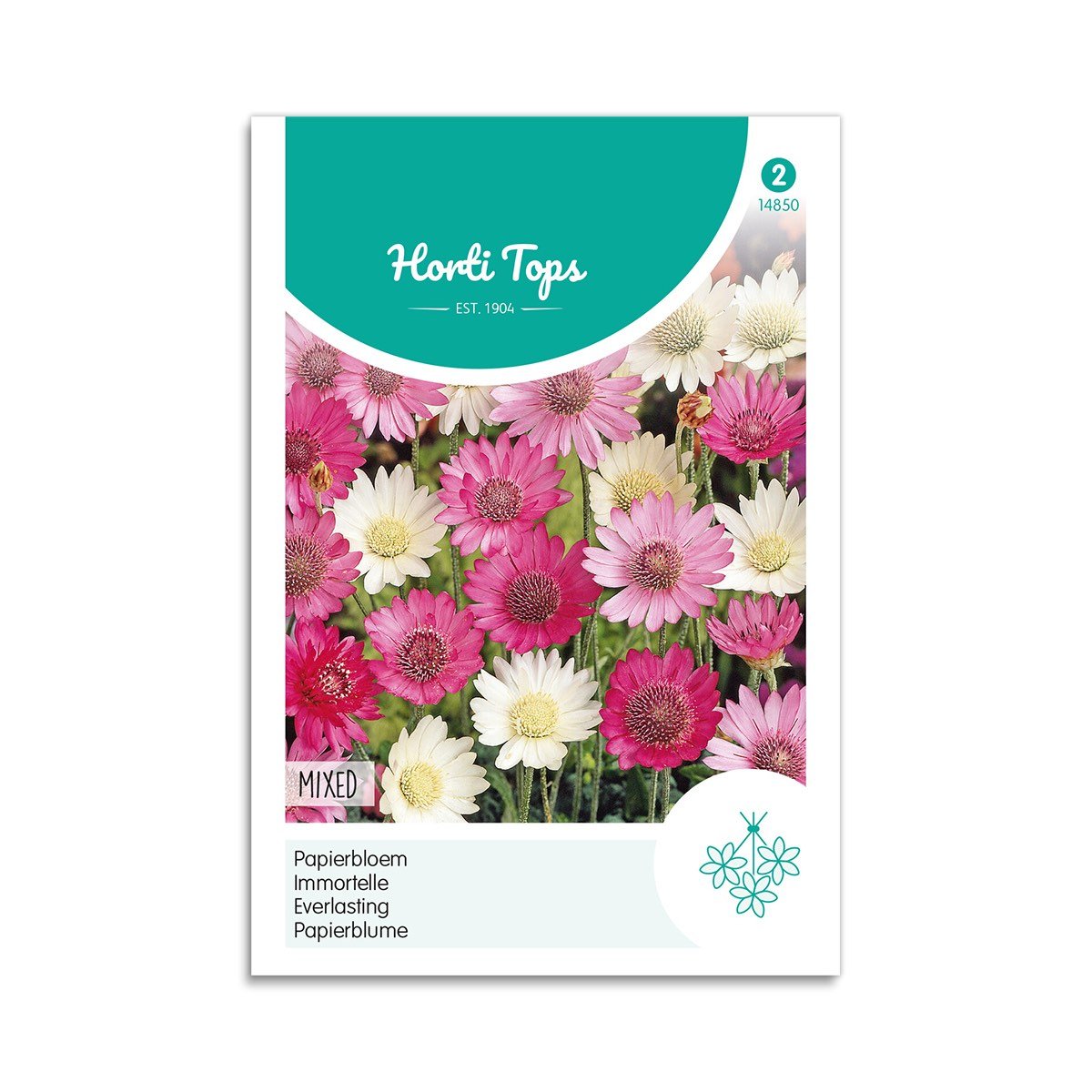 Papirblomst Mix Frø - Perfekte til Buketter og Tørring