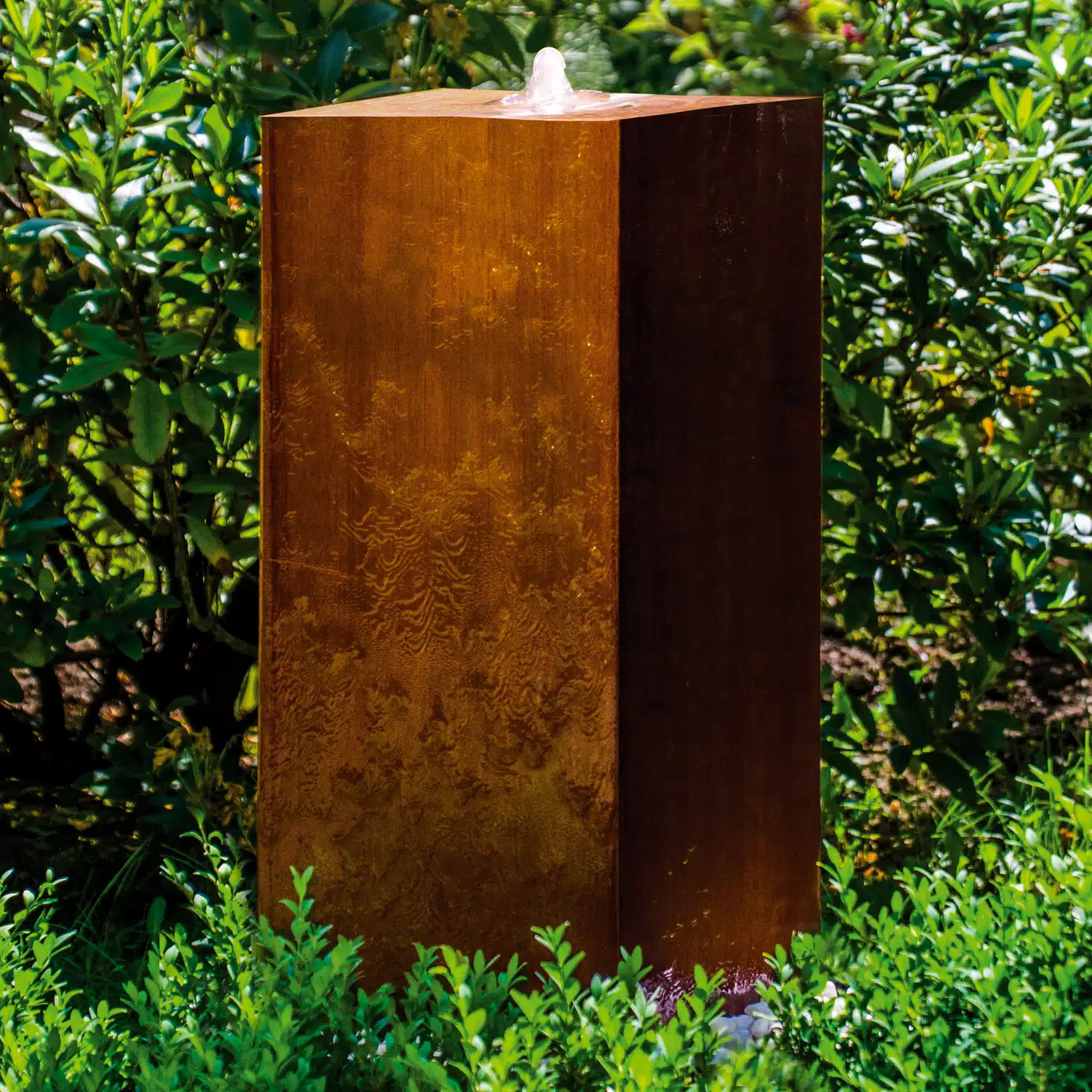Peru      50 Cm  Vandfontæne   Corten Stål