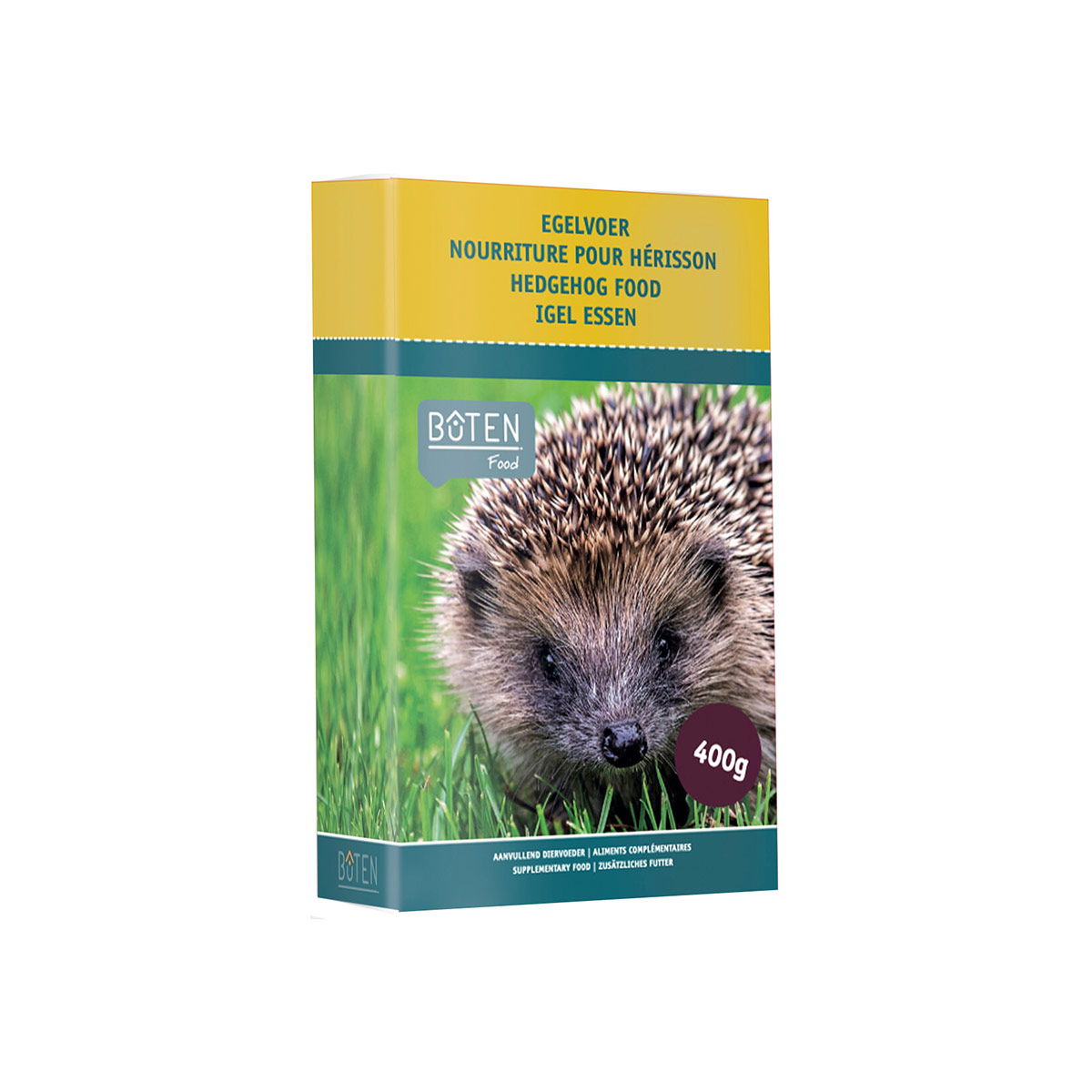 Pindsvinefoder 400g - Proteinrig blanding til haven