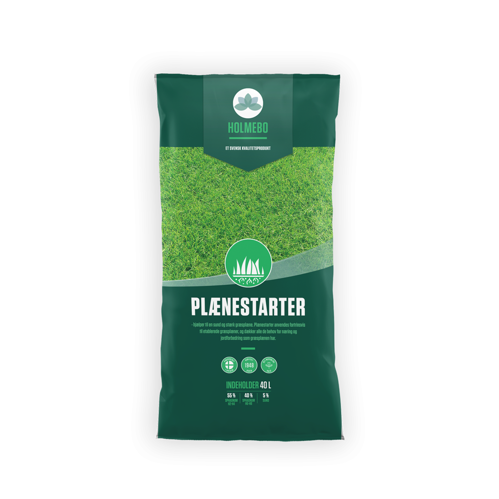 Plænestarter 40 Liter – Giv din græsplæne en sund start!