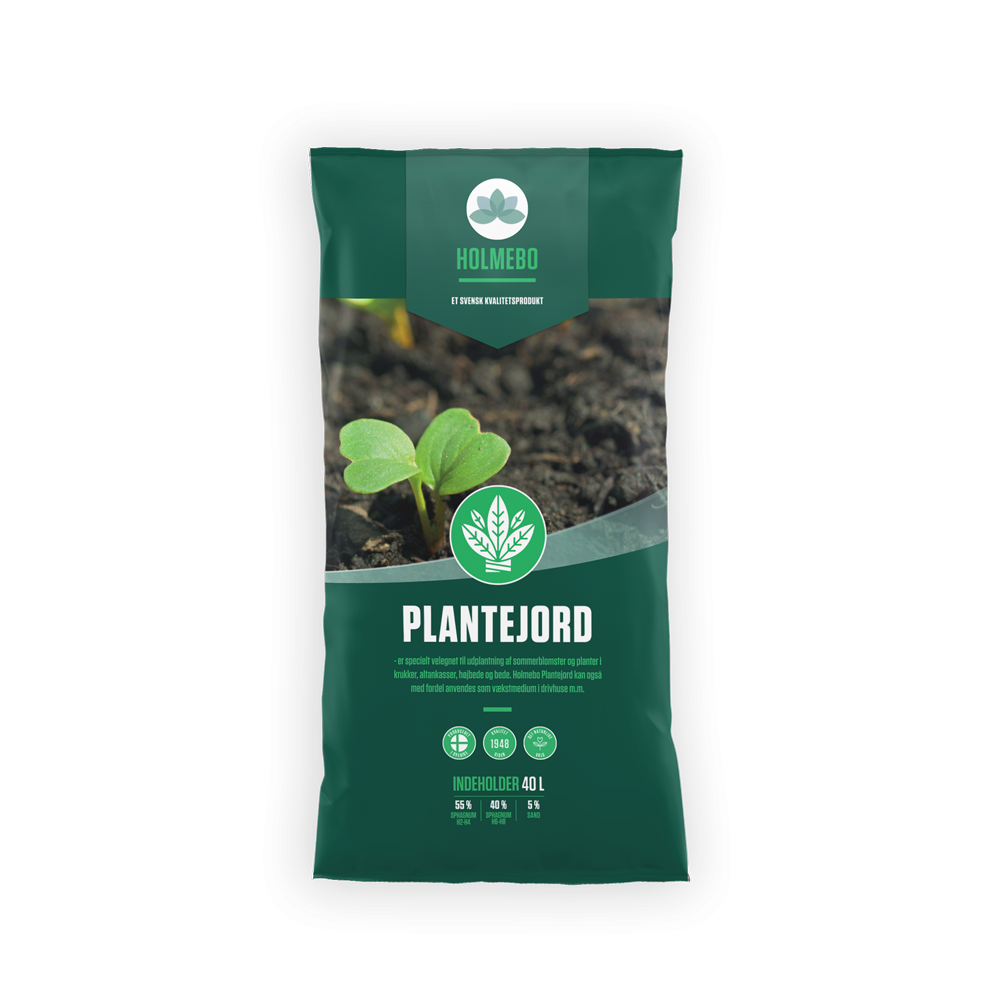 Universel Plantejord 40 Liter - Ideel til Haveprojekter