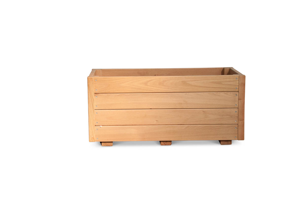Håndlavet Plantekasse Eivind i Robinietræ 80x40x40 cm
