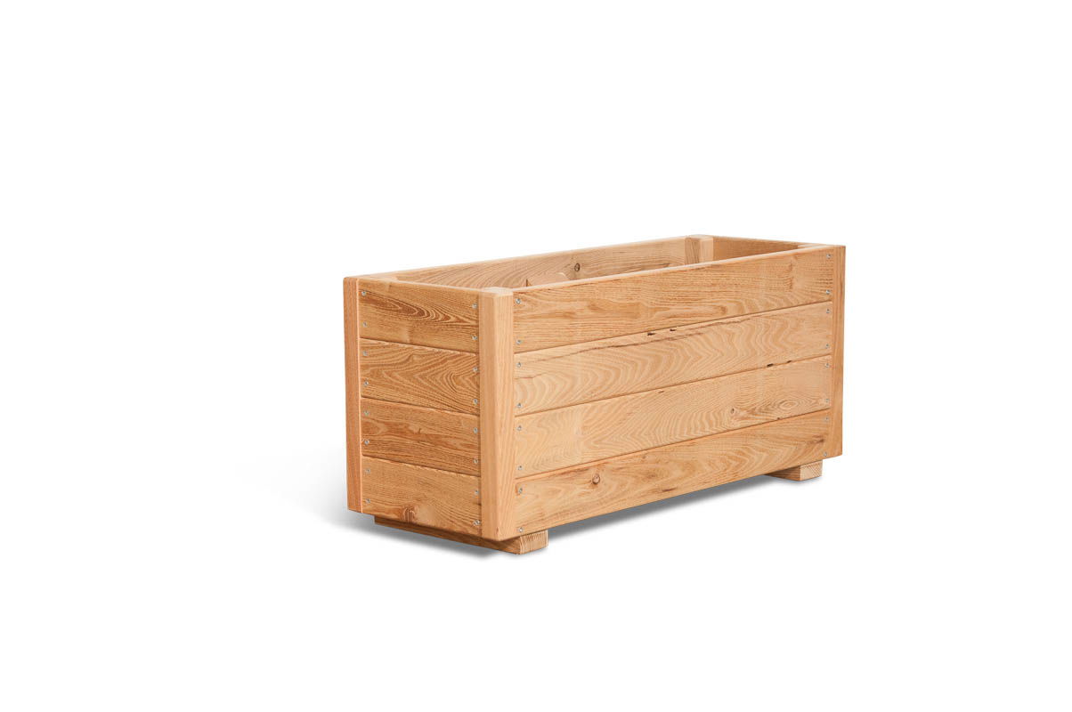 Håndlavet Plantekasse Eivind i Robinietræ 80x30x40 cm